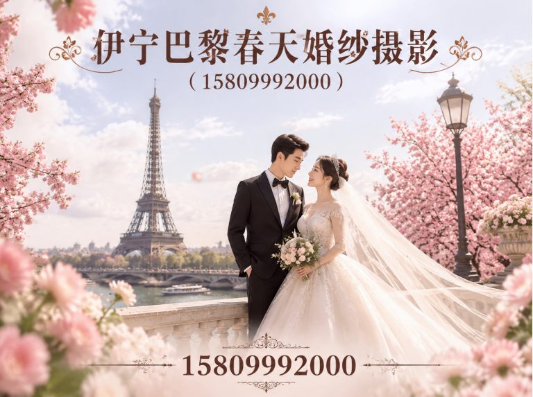 伊宁市伊宁巴黎春天婚纱摄影展示图